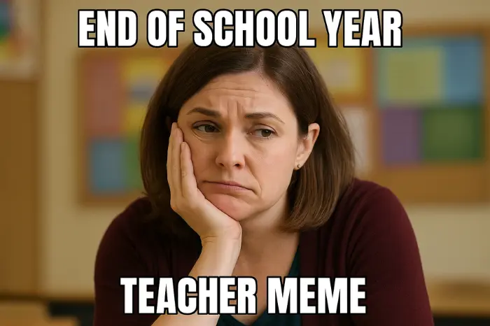 40+ Best End of the Year Teacher Memes to Share Online