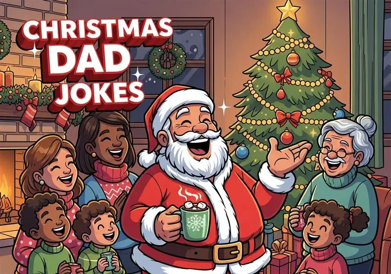 Christmas Dad Jokes – Funny, Short & Festive Jokes to Make Everyone Laugh