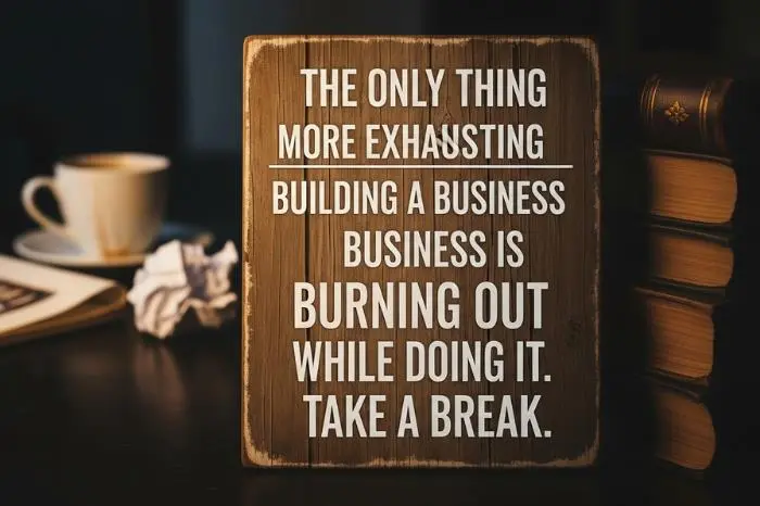 55+ Entrepreneur Burnout Quotes to Inspire Strength and Recovery