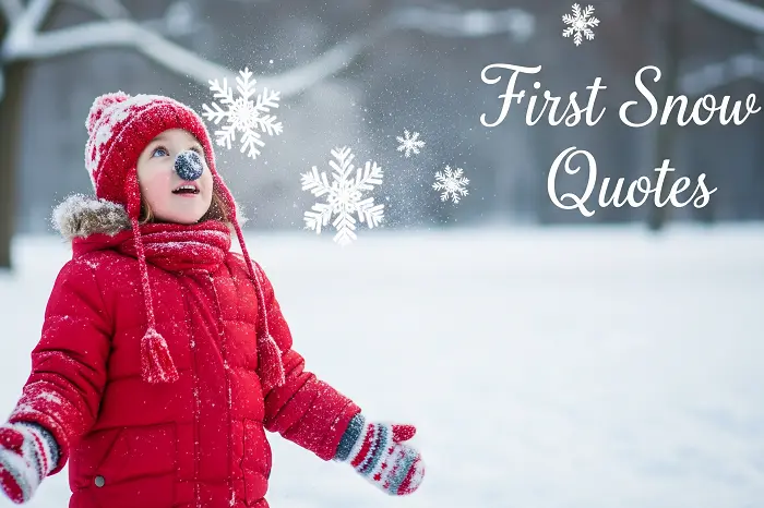 60+ Best First Snow Quotes to Celebrate the Magic of Winter