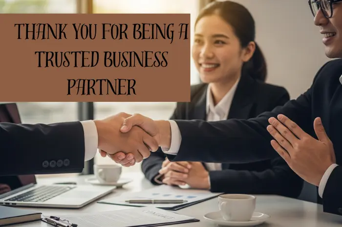 How to Write Thank You Message for Business Partners?